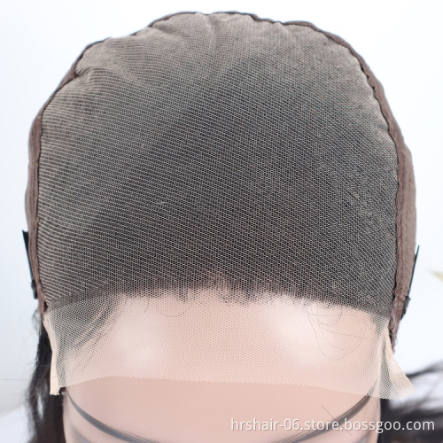 Wholesale Glueless Swiss Lace Wigs Cheap Brazilian Hair 6x6 Lace Closure Raw straight Human Hair Lace Wig Front Wigs